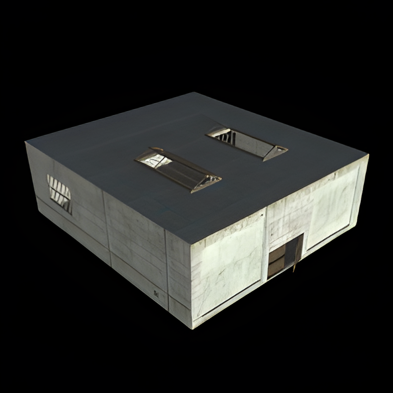 Large Building w/ Two Skylights