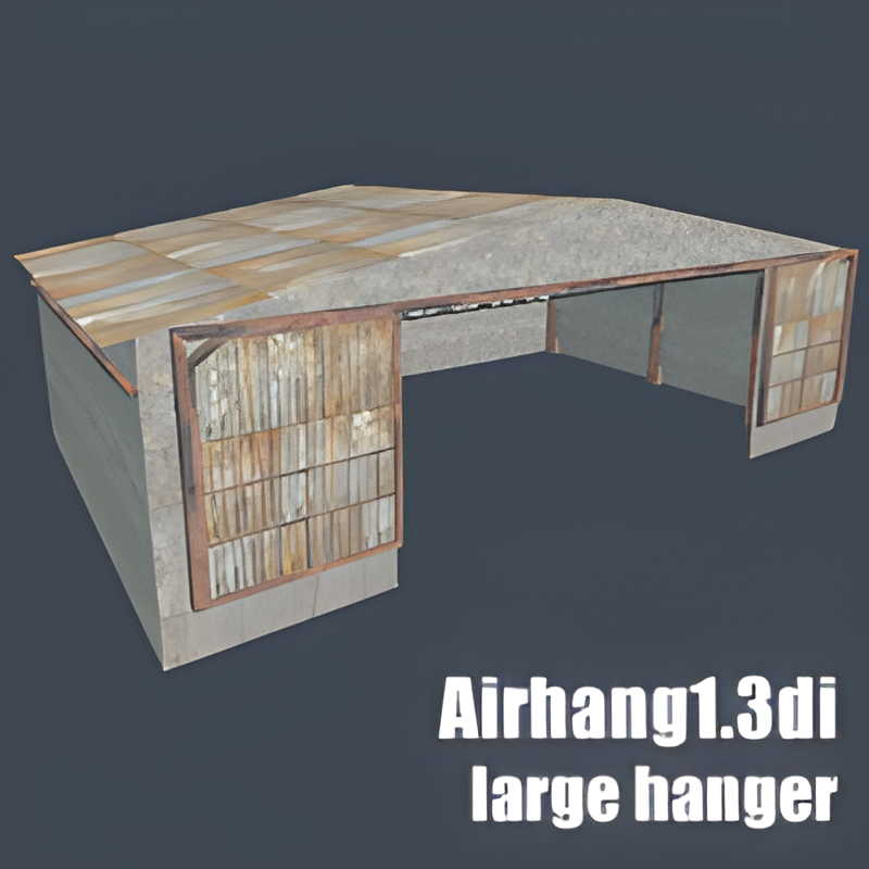 Large Airport Hangar #2