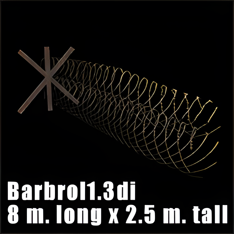 Barbed Wire Fence #1