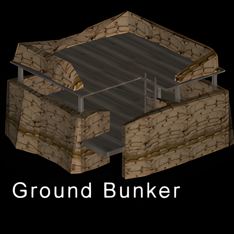 Above-ground Bunker Firing Wall