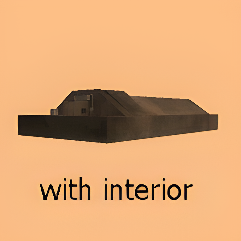 Chemical Storage Bunker #2 (w/ interior)