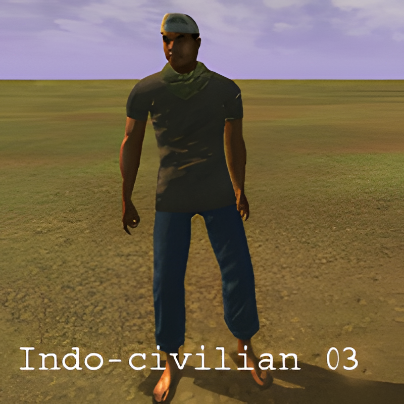 Indonesian Civilian #3 Male