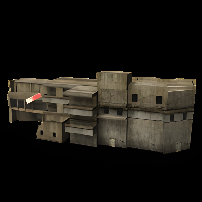 Long Corridor Block Piece Type #2