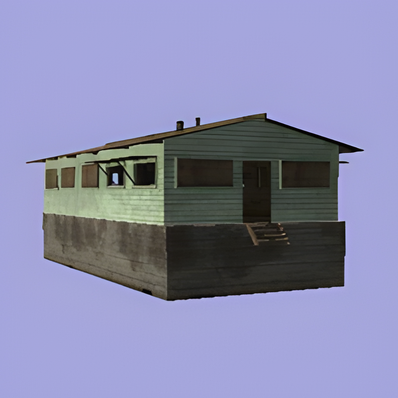 Barracks Building #3 (interior)