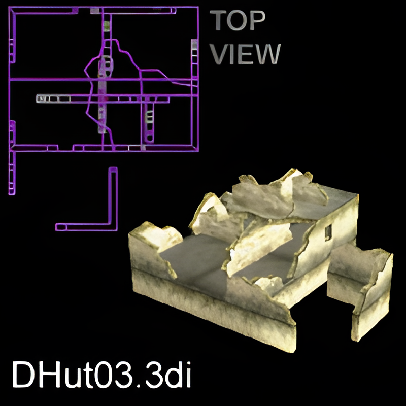 Adobe Hut #3 (destroyed)