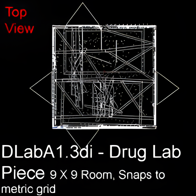 Underground Lab Storage Room (9x9)