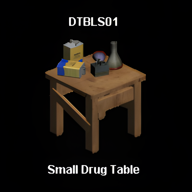Small Drug Table