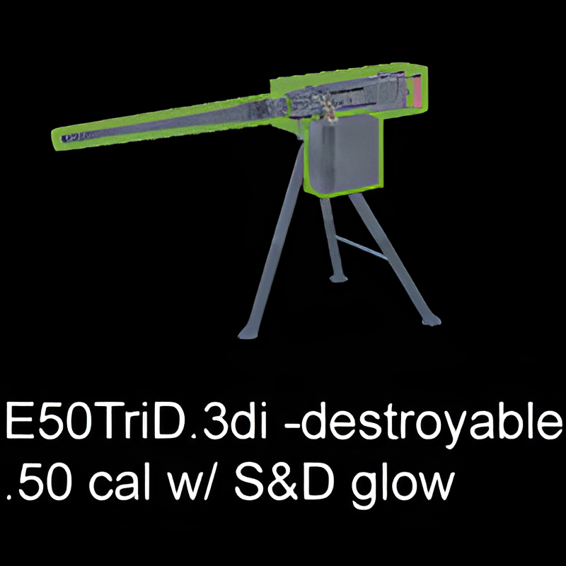 50 cal. on 360 Tripod (S&D)