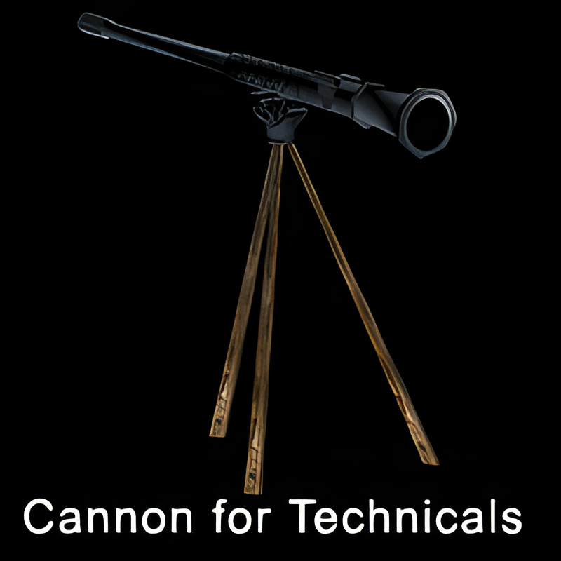 Emplaced Cannon for Technicals