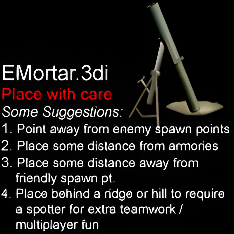 Emplaced Mortar