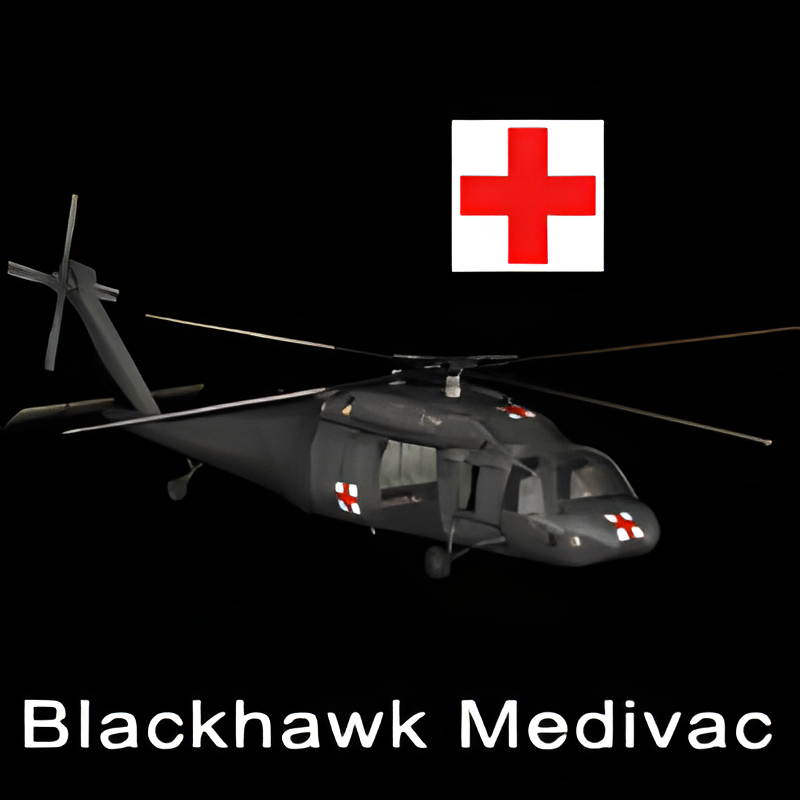 UH-60 Medivac Black Hawk Helicopter