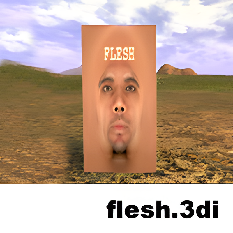 Flesh, particle test object