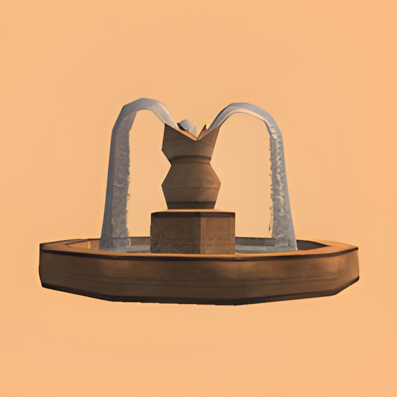 Villa Fountain (moving water)