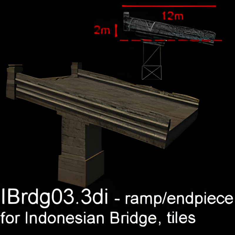 Indonesian Bridge #3 (ramp)