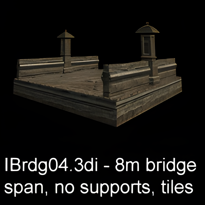 Indonesian Bridge #4 (8m - no supports)