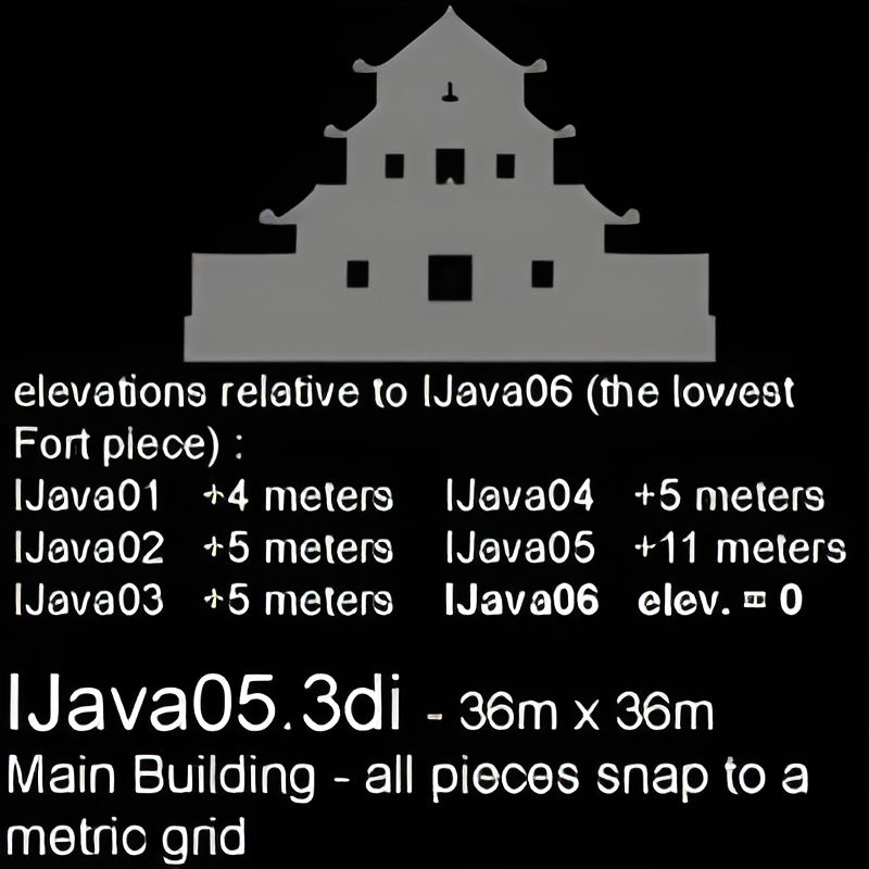 Indonesian Fort Piece #5