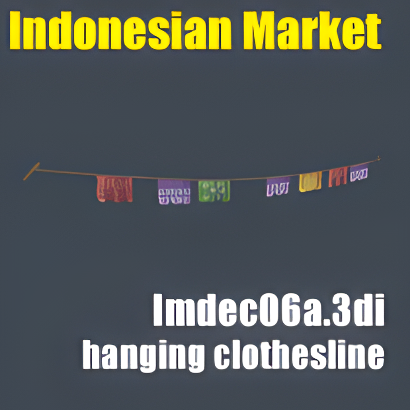 Indonesian Market Sign #4