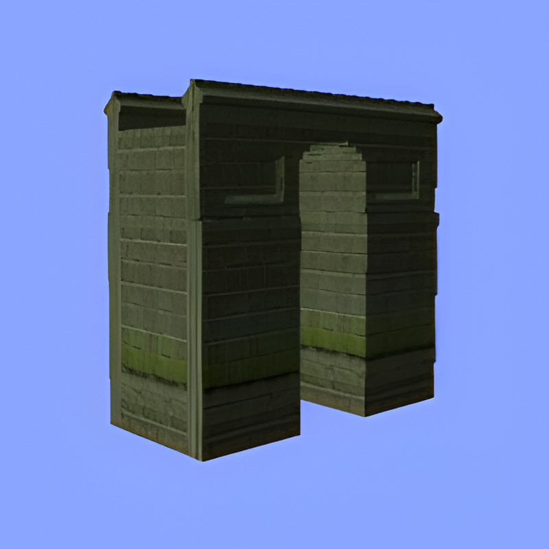 Ruined Wall, Modular #4