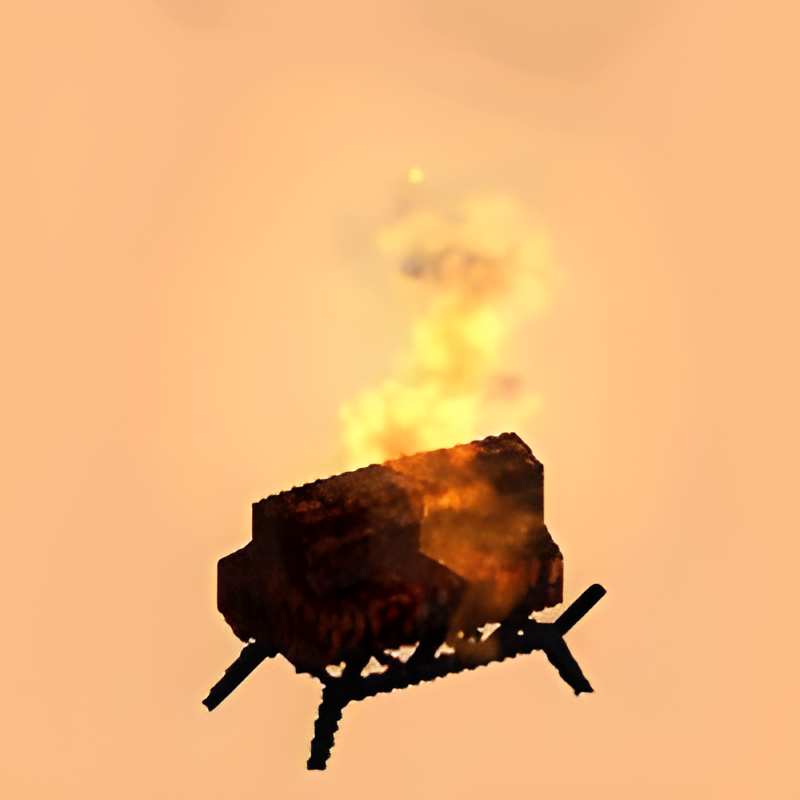 fx - Fireplace Fire Logs with Fire