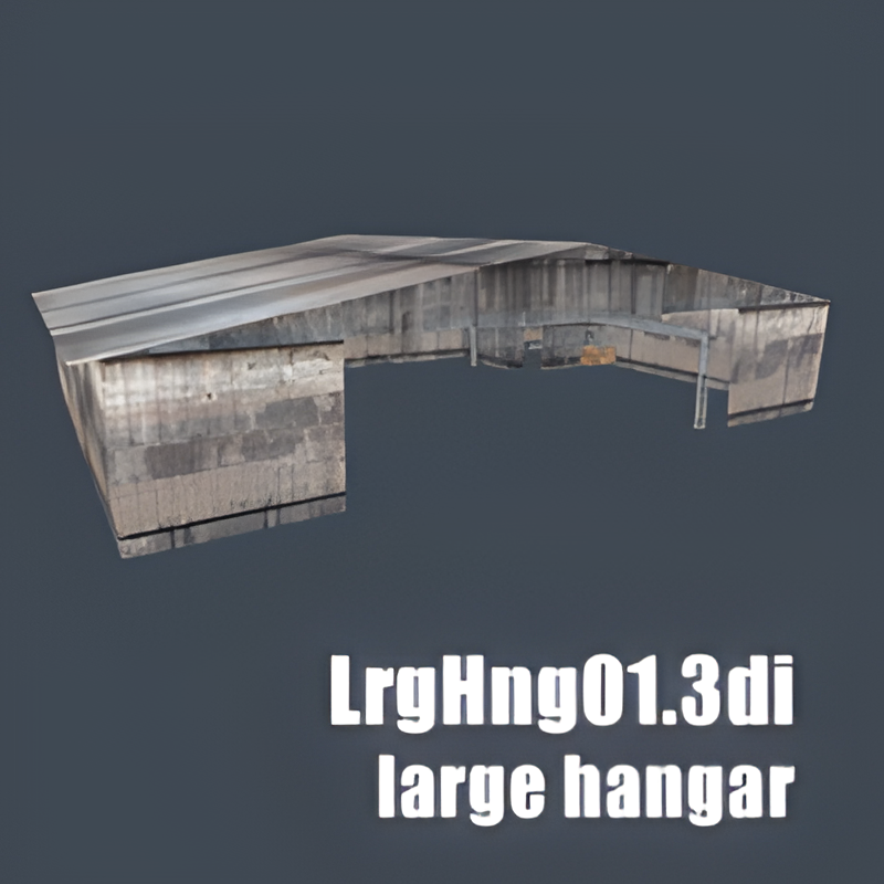 Large Airport Hanger #1