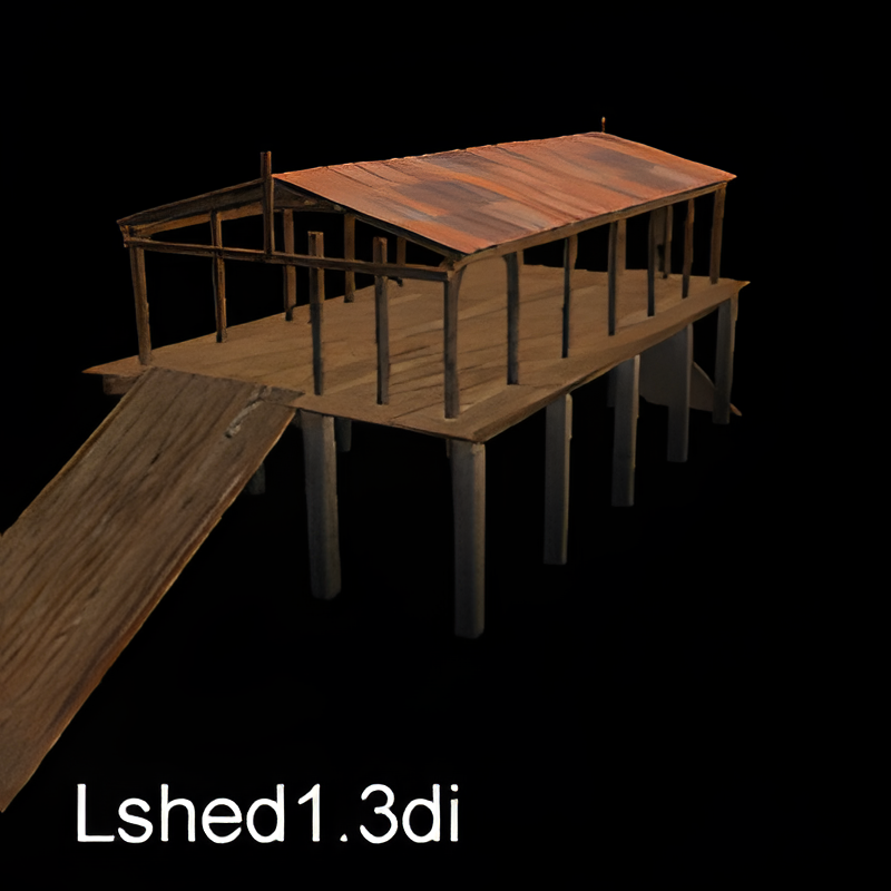 Lumber Mill Storage Building #1