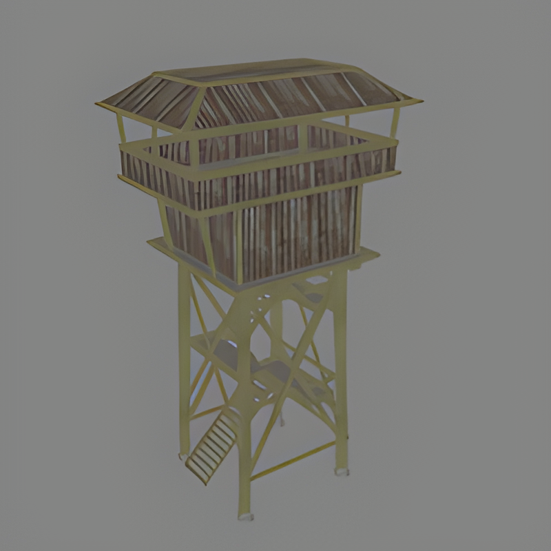 Wooden Air Control Tower