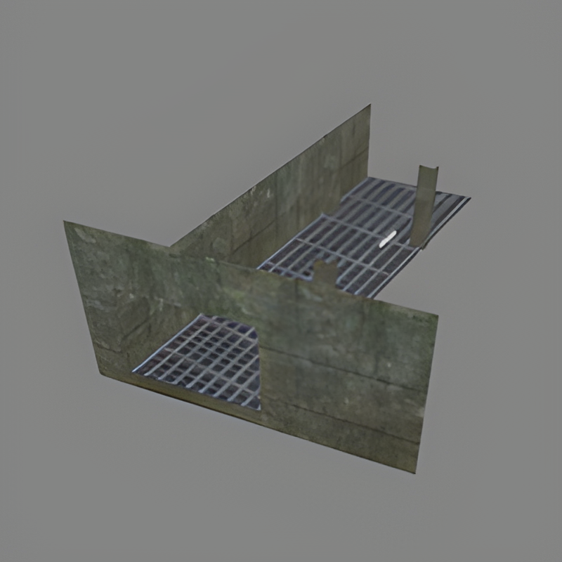 Small Underground Bunker Room #3 w/ left door