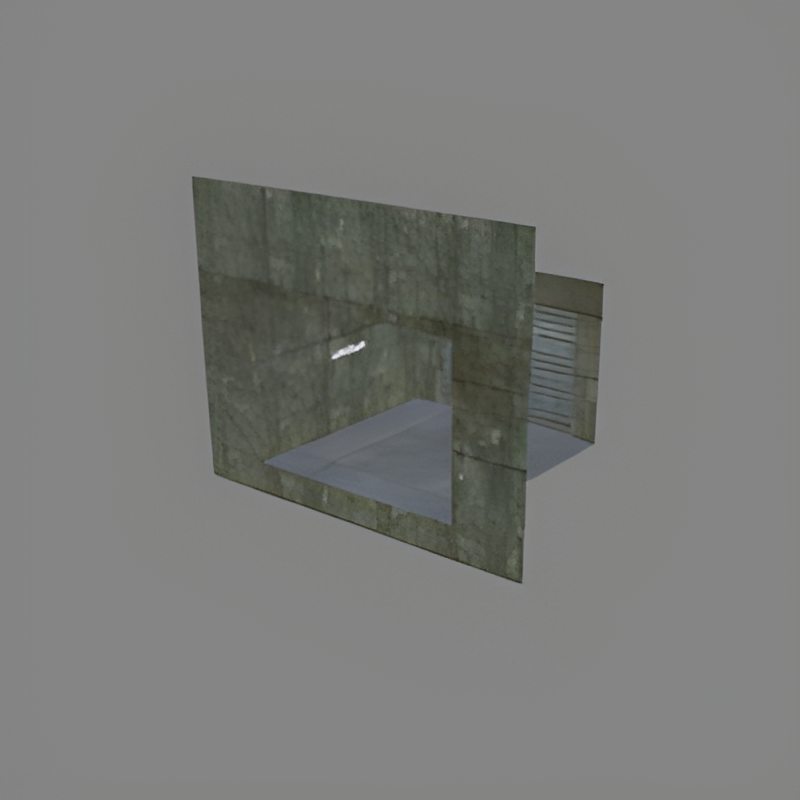 Small Underground Bunker Room #5 Endcap