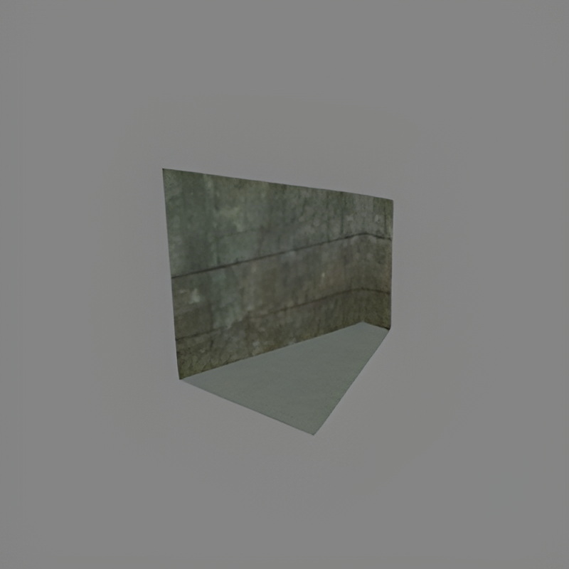 Small Underground Bunker Room #7 Corner Piece