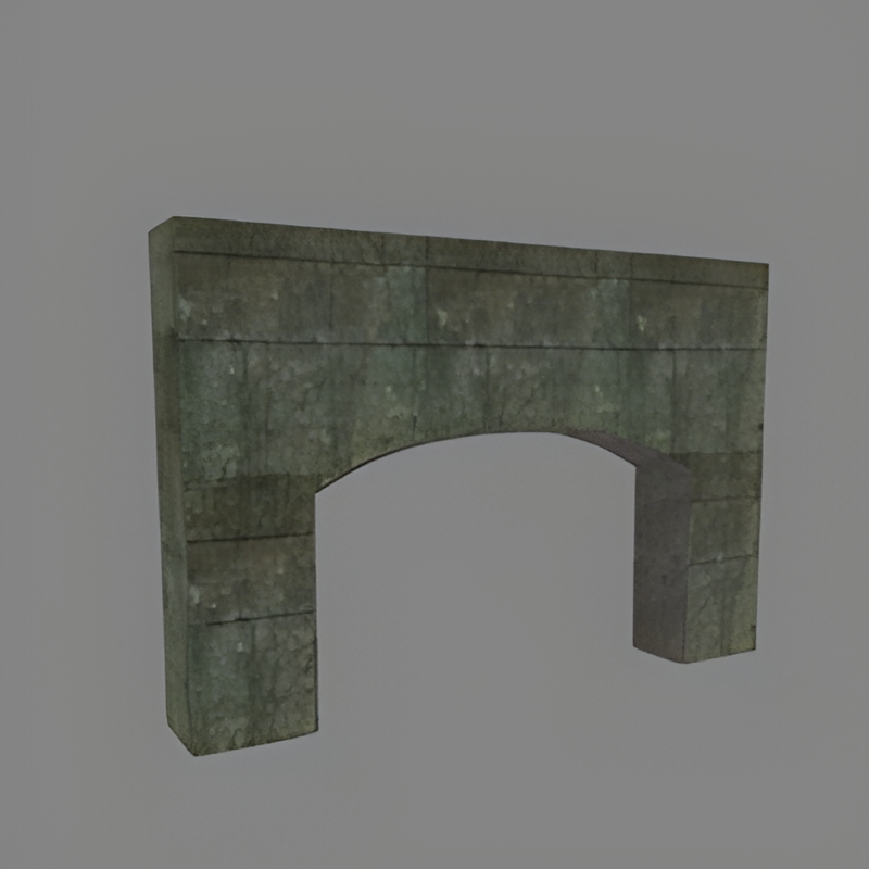 Small Underground Bunker Archway