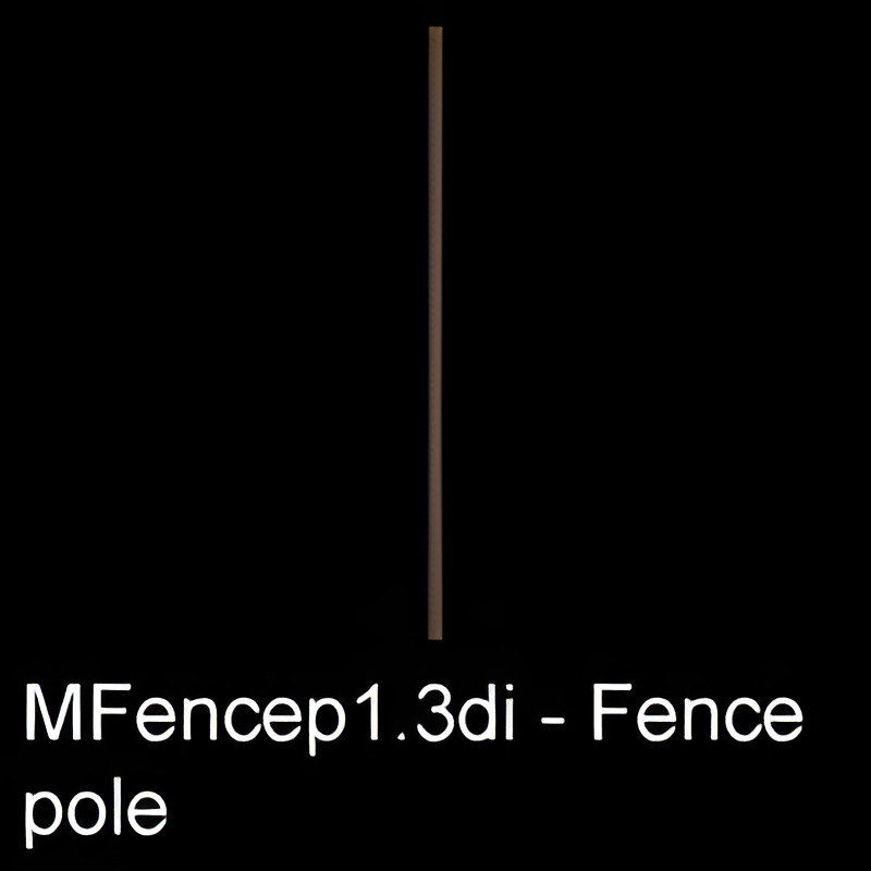 Chain Link Fence End Pole