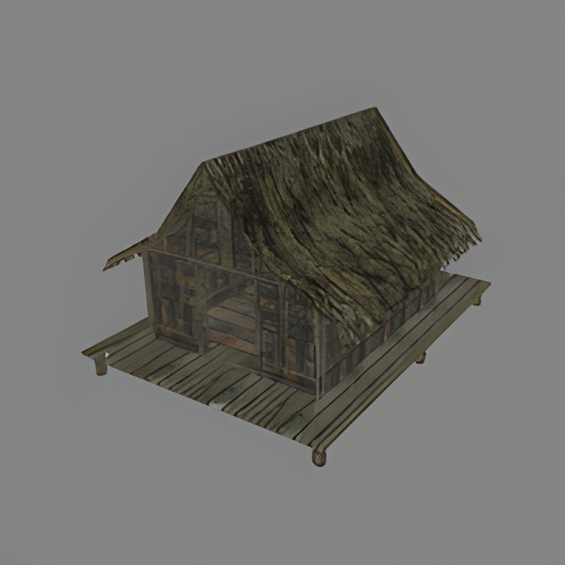 Wooden Hut #1