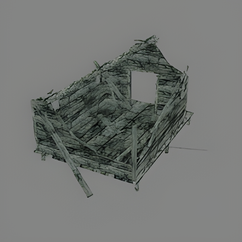 Wooden Hut #6 (destroyed)