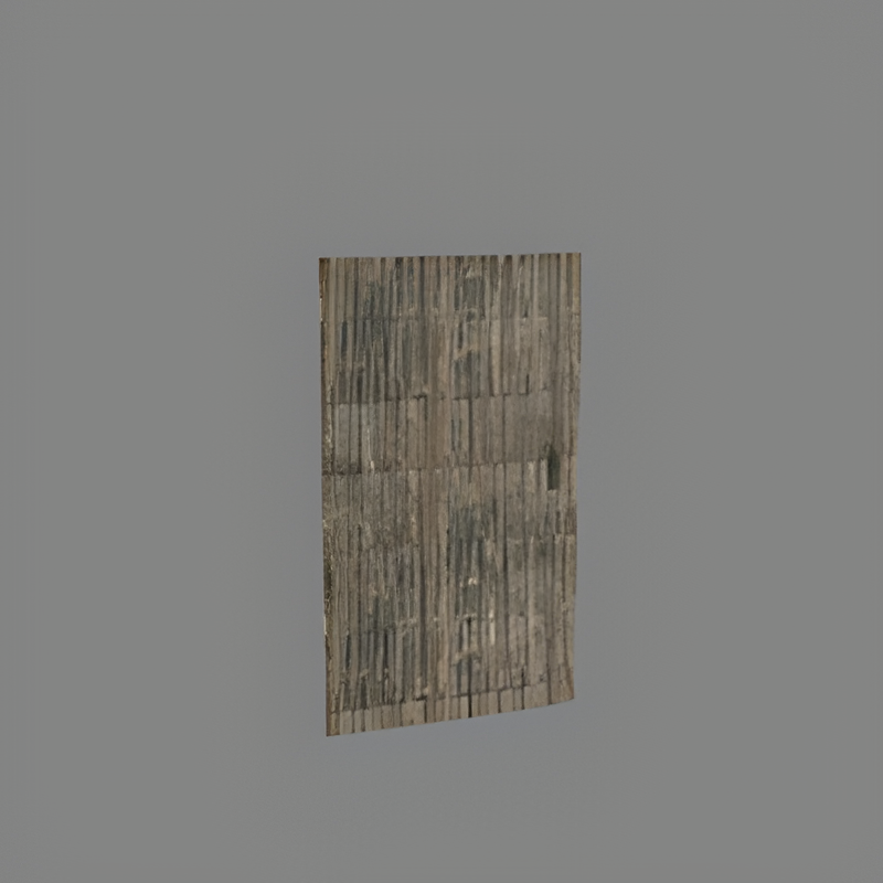 Wooden Hut Door (MED open)