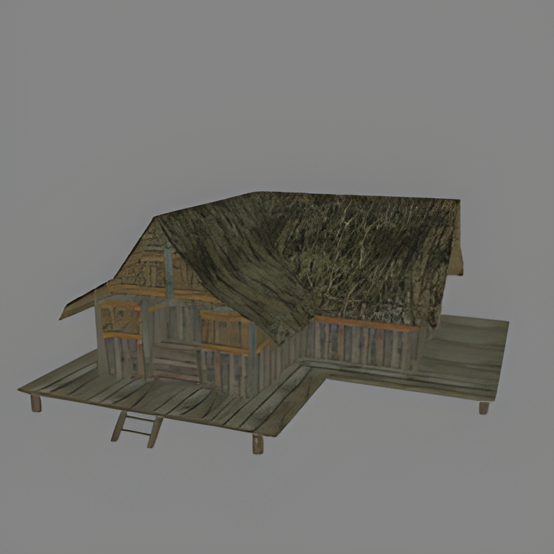 Wooden Hut #7