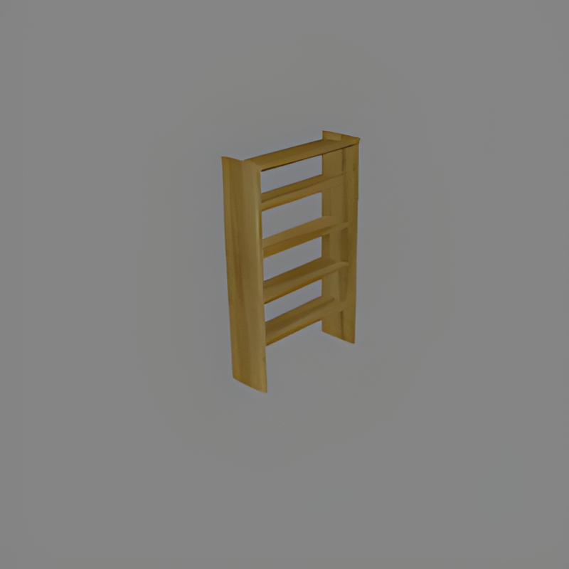Wooden Bookshelf
