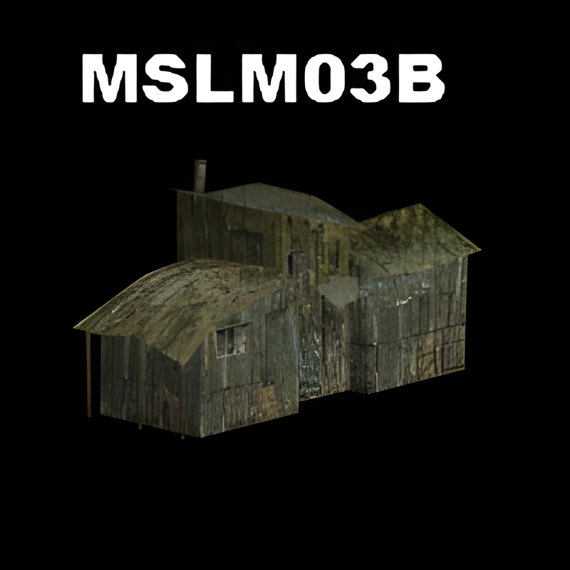 Mogadishu Slum Hut (Triple Unit - Moss Skin)