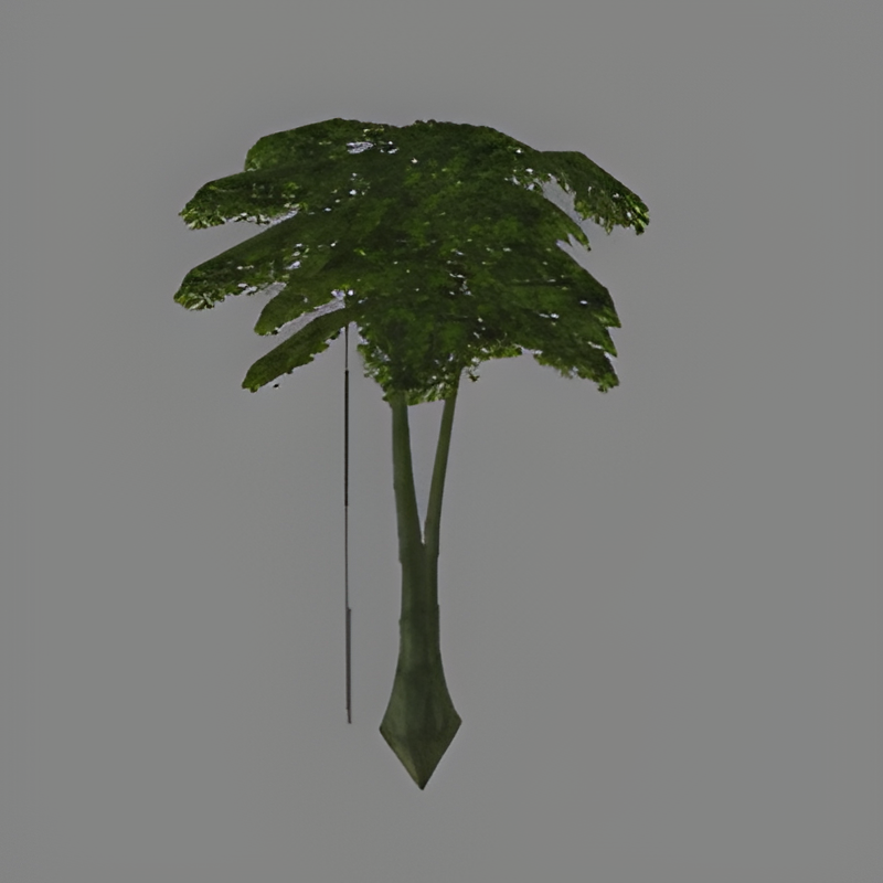 Jungle Tree #22 (split trunk)