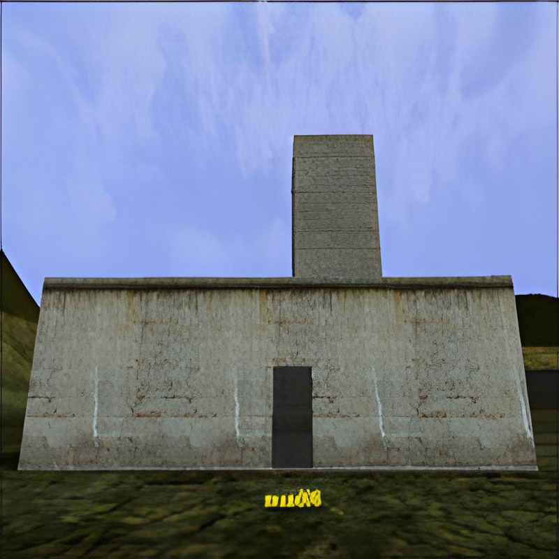 Small Underground Bunker Entrance