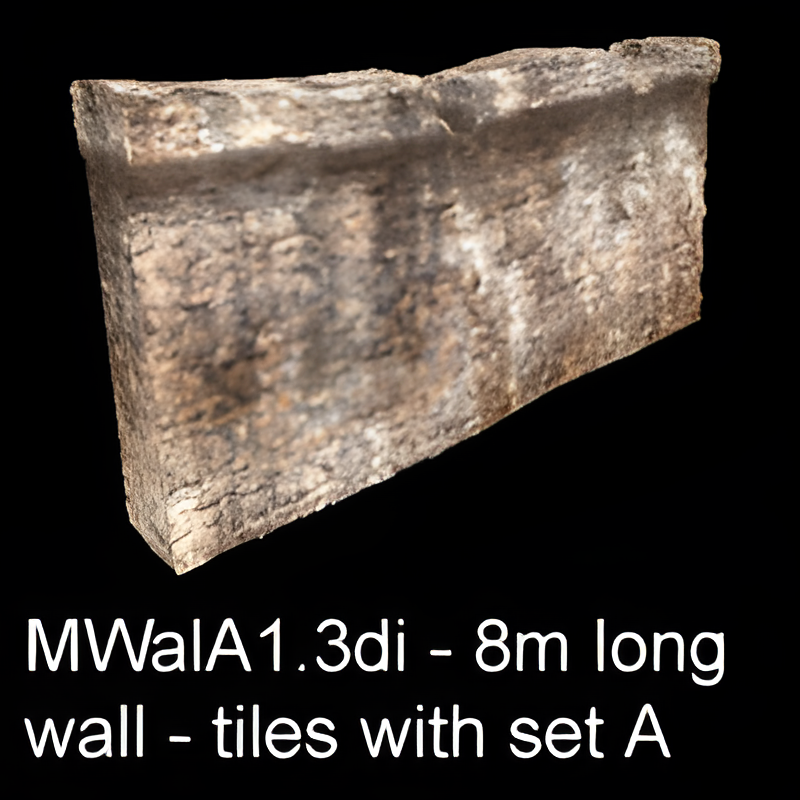 Long Straight Wall Piece Type A