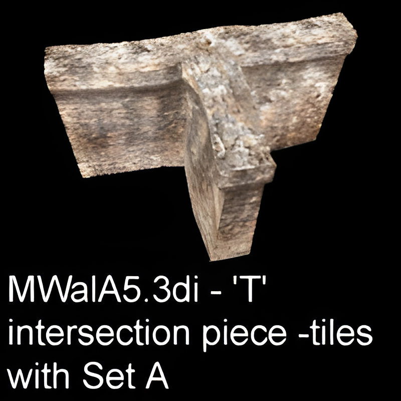 Three-Way Wall Piece Type A