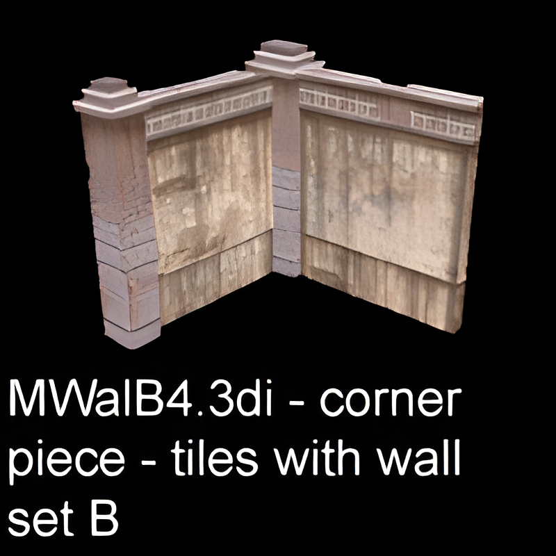 Corner Wall Piece Type B