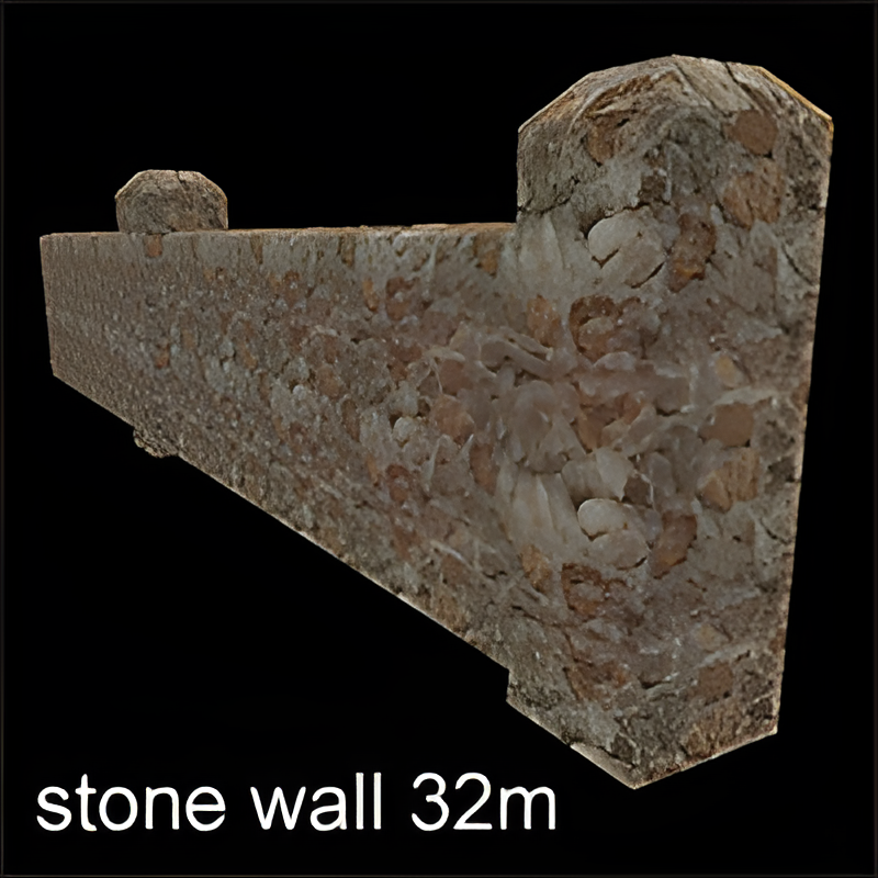 Stone Wall Piece (32m)