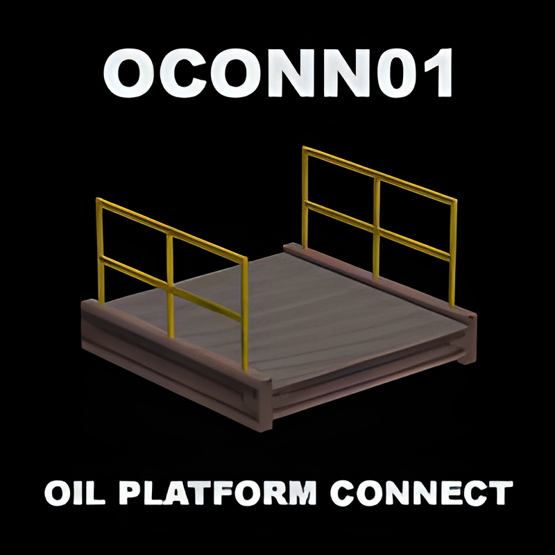 Offshore Oil Platform gangway connector