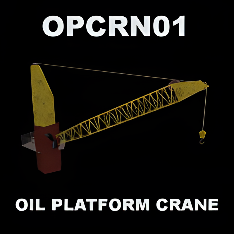 Offshore Oil Platform crane