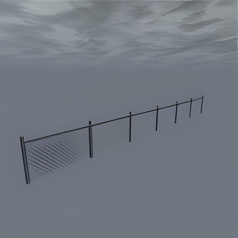 Offshore Oil Platform Fence #2