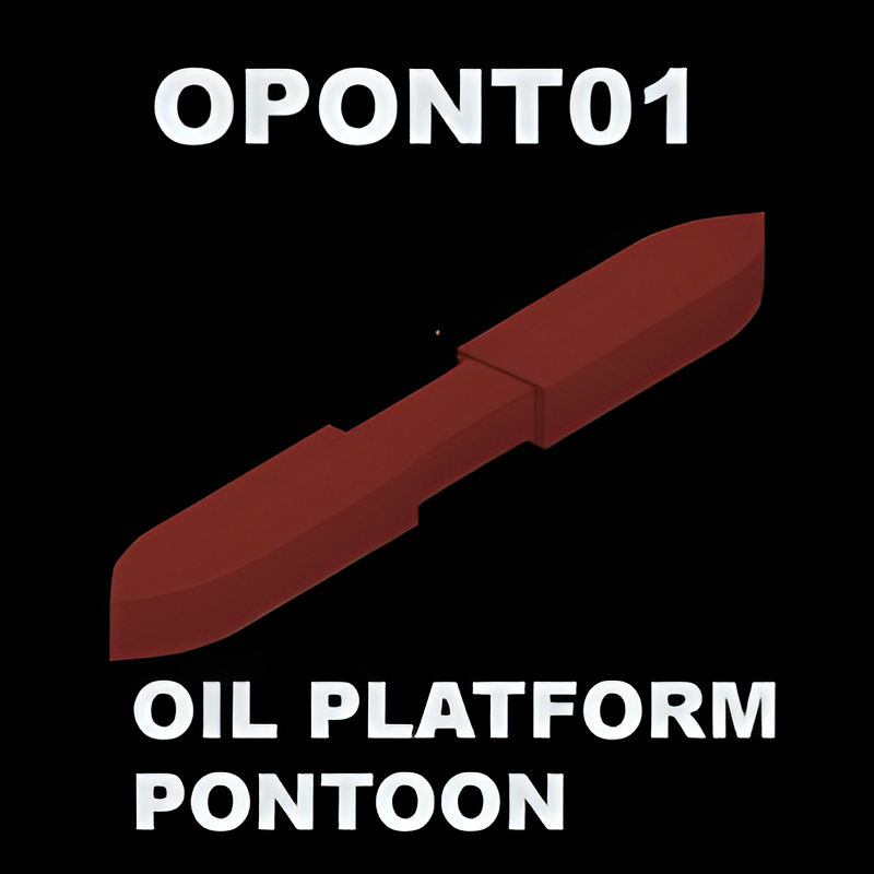 Offshore Oil Platform Pontoon