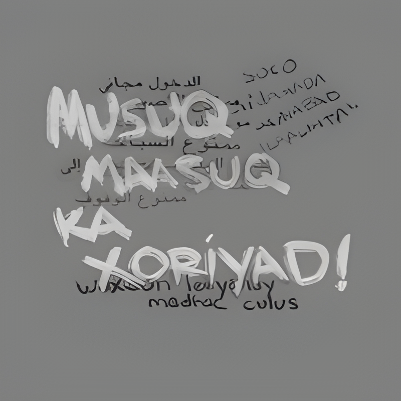 Somalian Grafitti #1