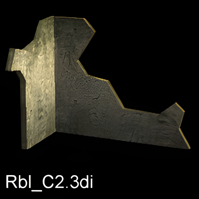 Building Rubble Corner Piece Long