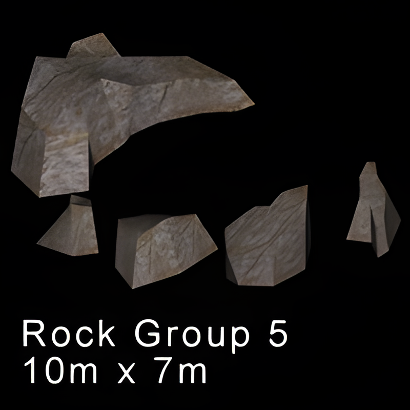 Group of Large Rocks #5